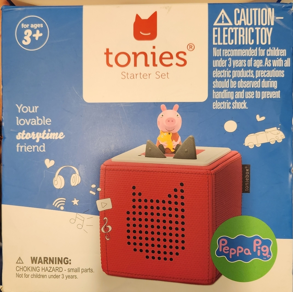 Tonies Peppa Pig Toniebox starter set